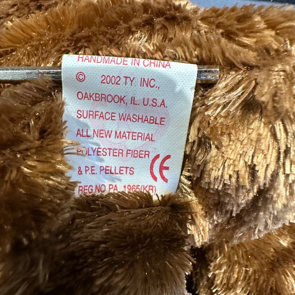 TY Beanie Baby 2002 FIFA World Cup Korea/Japan England Nose NEW NWT - Picture 8 of 11